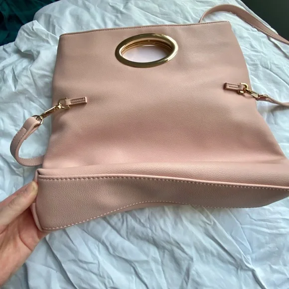 NWOT | Forever New Blush Pink Crossbody / Satchel - Picture 9 of 10